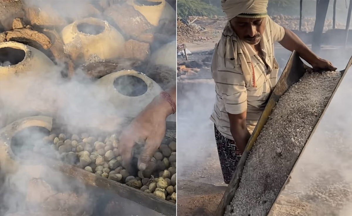 Watch: Viral Video Shows How Black Salt Is Made, Internet Is Not Impressed