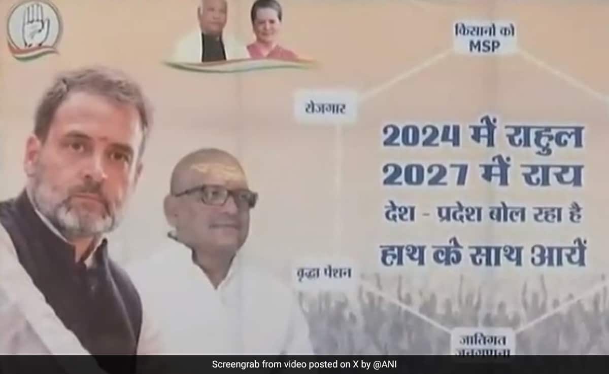 Banner At Congress Office Says Rahul Gandhi ‘2024 PM’, Key Ally Slams Move