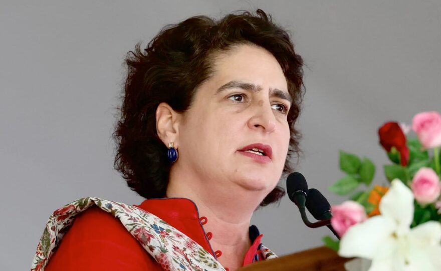 Subsidised Cylinders, Loan Waivers: Priyanka Gandhi’s Chhattisgarh Poll Pitch