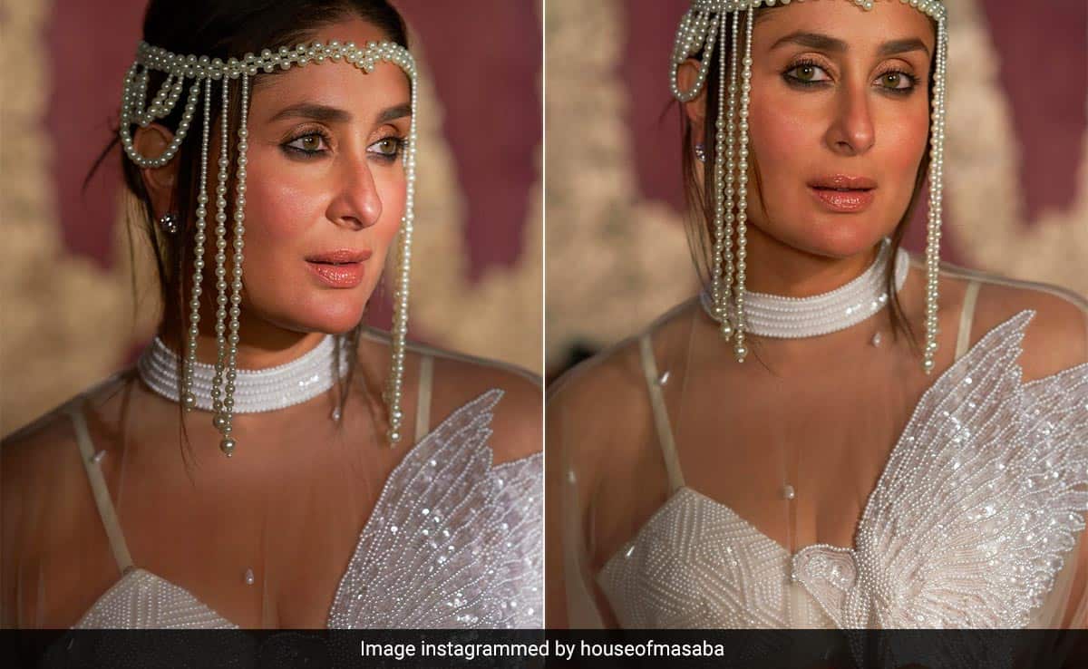 In A Sequin Bird Bralette And Pearl Headpiece, Kareena Kapoor Plays The Flapper Princess