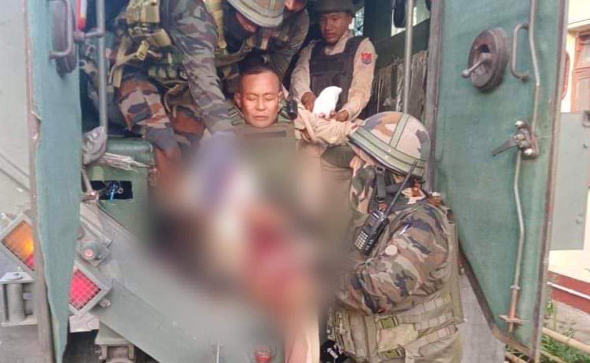 Manipur Police Commandos, Sent As Reinforcements After Cop Was Shot, Ambushed