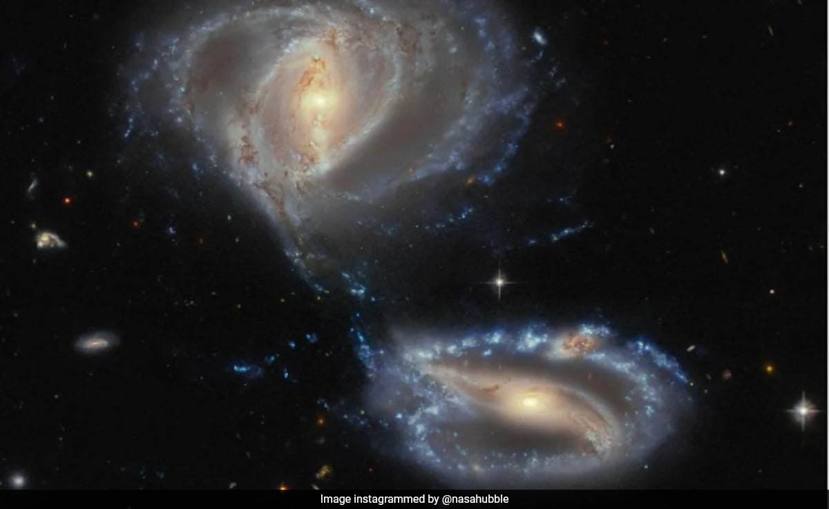 “Galactic Tango”: NASA Shares Stunning Pic Of Galaxy Trio Located 500 Million Light-Years From Earth