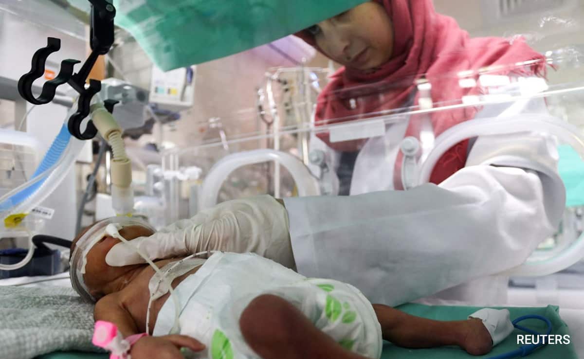 Israel-Hamas War: Woman Rescued From Home Ruins Gives Birth To Baby Girl