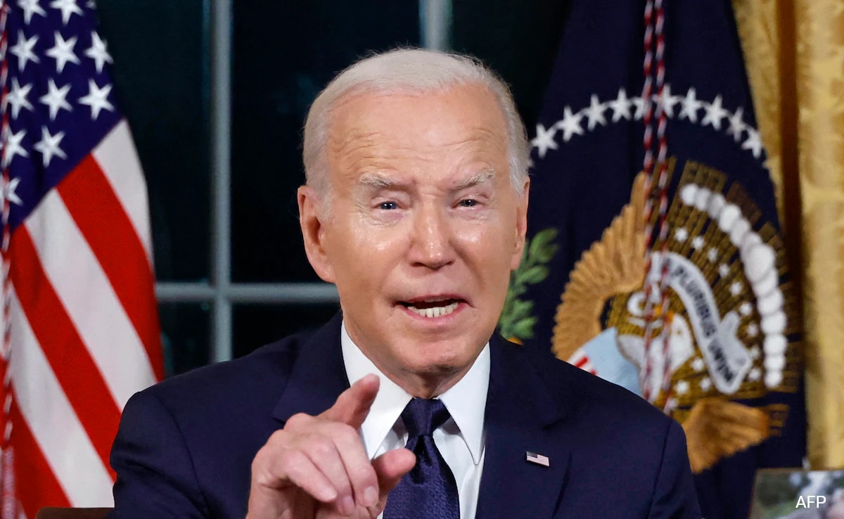 Biden Says “Hamas Hiding Behind Palestinian Civilians”