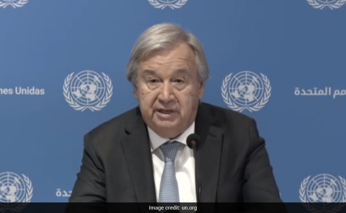 “Relentless Bombardment” Of Gaza By Israel Deeply Alarming, Says UN Chief