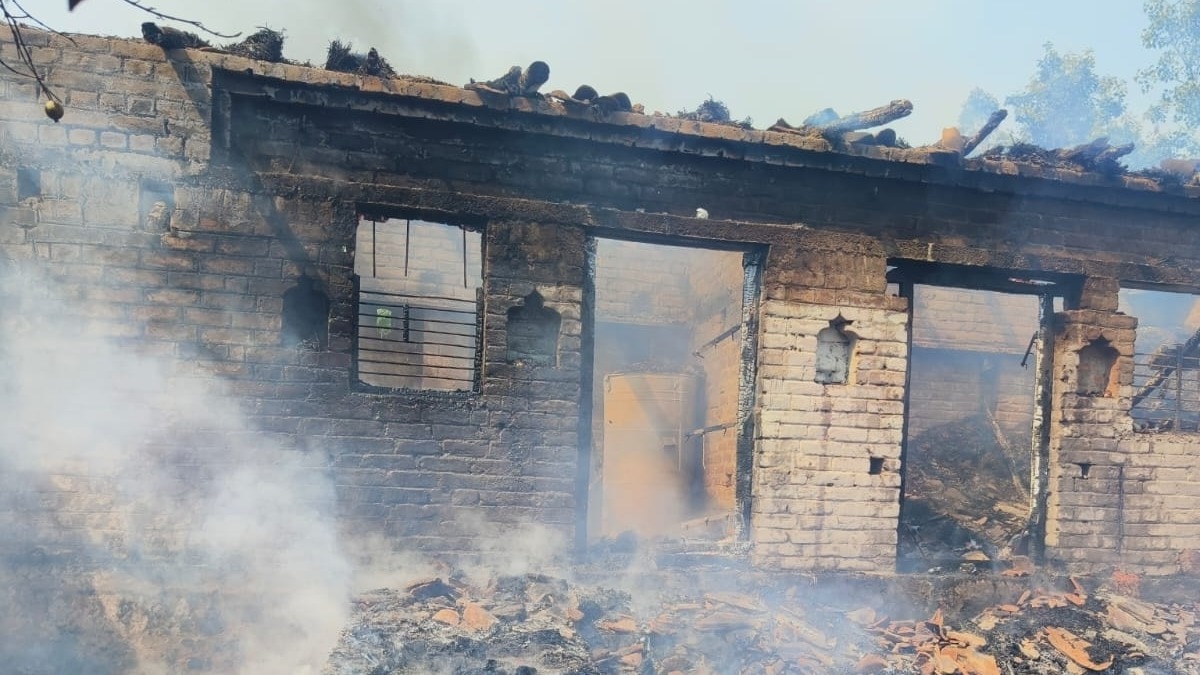 UP: Family tries to drive away snake with smoke; house burns down