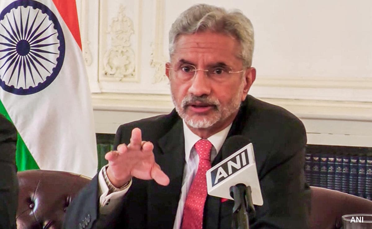 “Big Victims”: S Jaishankar On Why India Takes A Strong Position On Terrorism