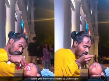 Video Of Couple Consuming Drink From Each Other’s Mouth Goes Viral, Internet Disgusted