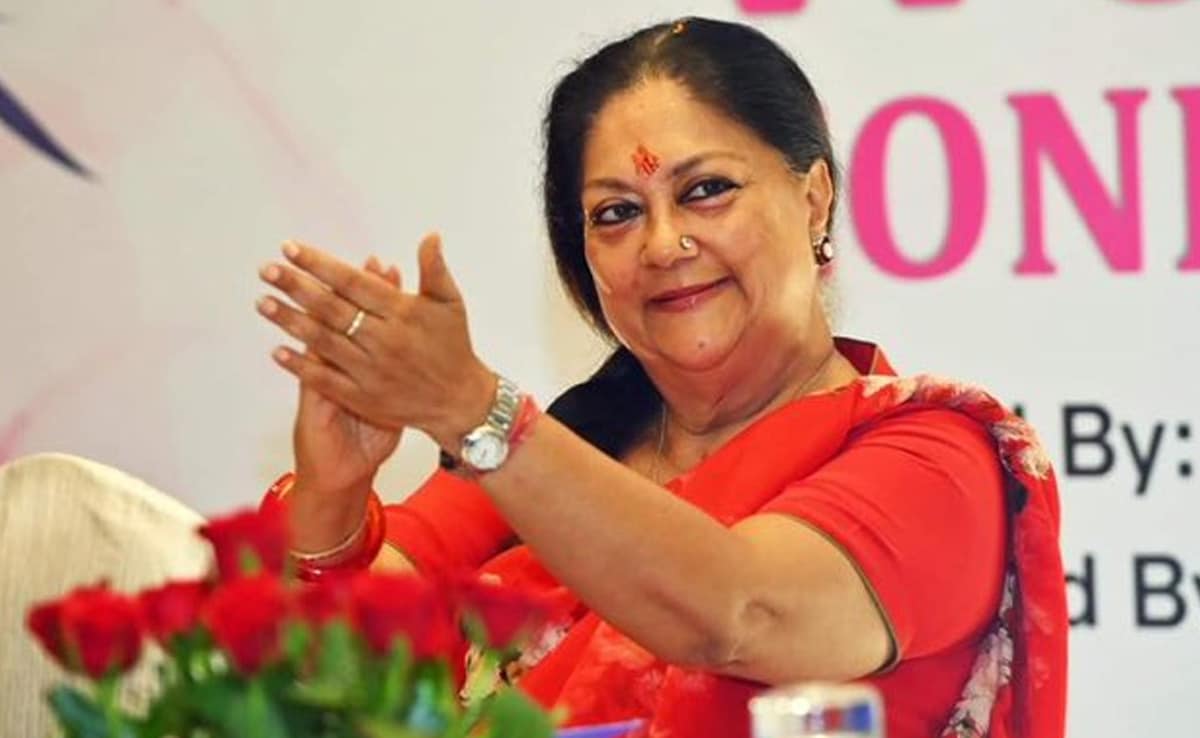 “No Guarantee…”: Vasundhara Raje’s Dig At Priyanka Gandhi’s Poll Promise