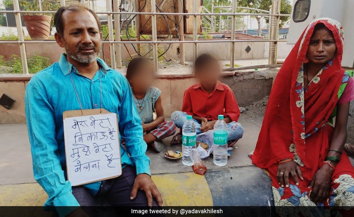 “My Son Is For Sale”: Heart-Breaking Story Of Debt-Ridden UP Man