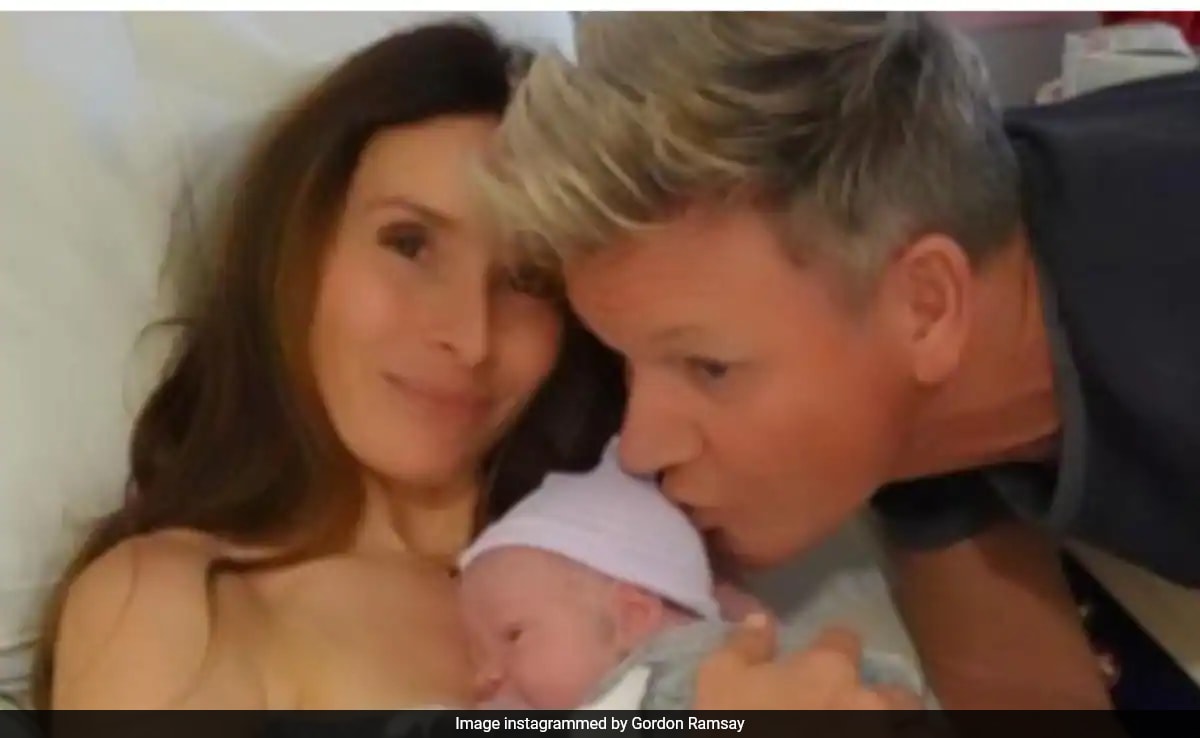 Gordon Ramsay Becomes Father For Sixth Time, Shares Pics Of Newborn Son