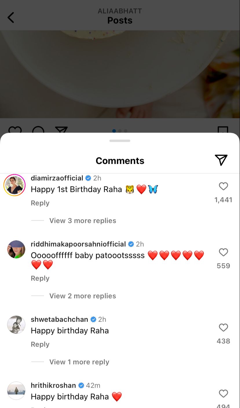 ​​Hrithik Roshan showers love on Ranbir Kapoor-Alia Bhatt’s daughter Raha; Bipasha Basu says ‘La vien Rose is Devi’s favorite song’