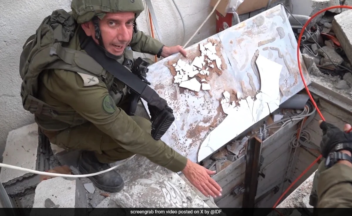 Hamas Tunnel Leads To Gaza Hospital, Claims Israel In New Video