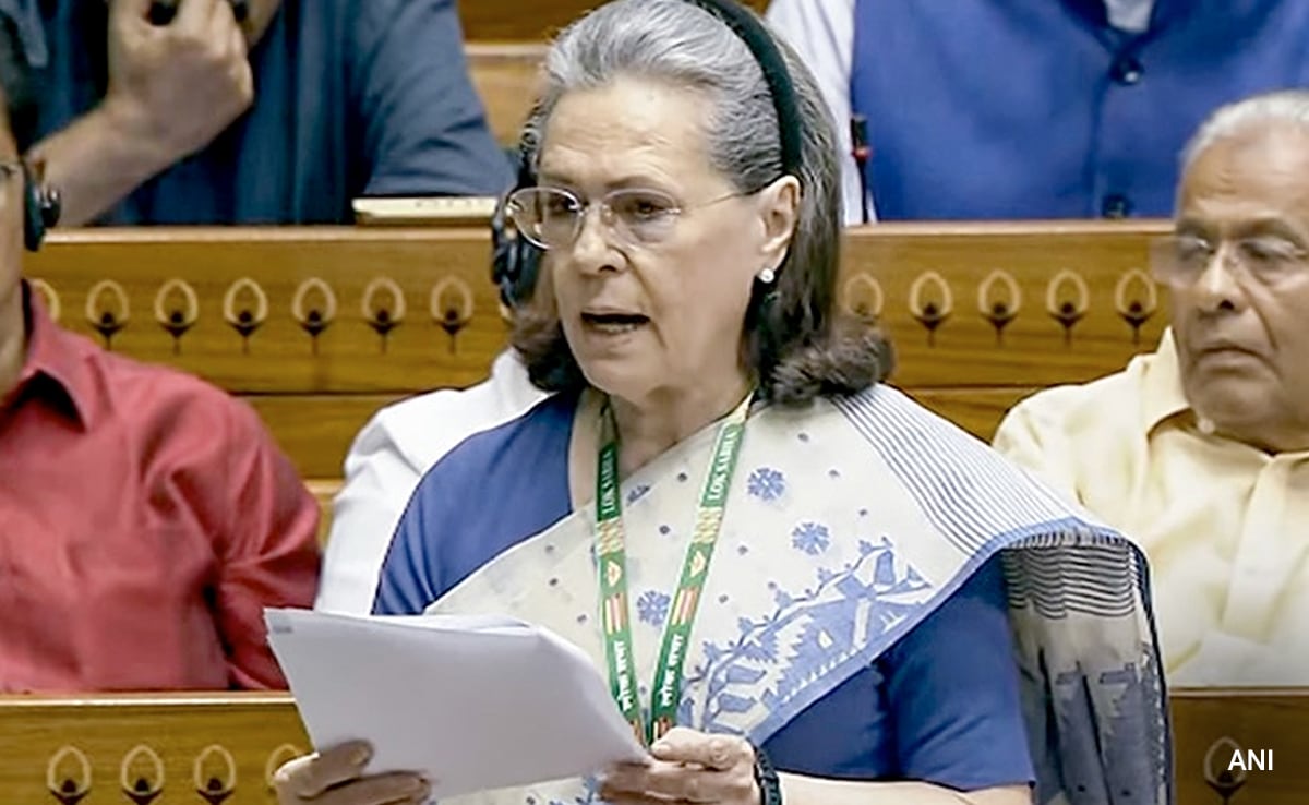 Sonia Gandhi To Shift To Jaipur For Now, Asked To “Avoid Delhi Pollution”
