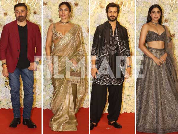 Bhumi Pednekar Sunny Deol and others attend a Diwali bash in the city. Pics:
