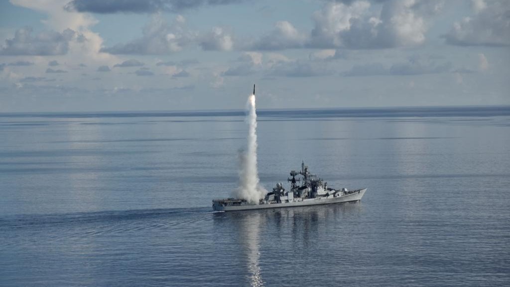 Navy successfully test-fires BrahMos missile in Bay of Bengal