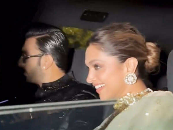 Ranveer Singh and Deepika Padukones PDA video from last night goes viral. Watch: