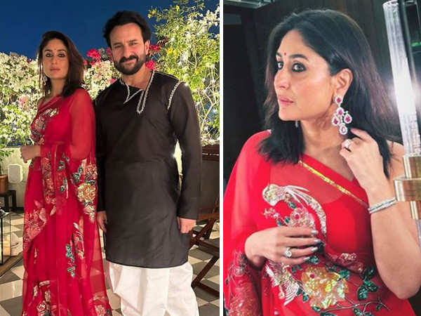 Kareena Kapoor Khan and Saif Ali Khan deck up in their stylish best for Diwali