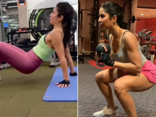 Katrina Kaif gives a glimpse into her rigorous prep for Tiger 3âs action sequences