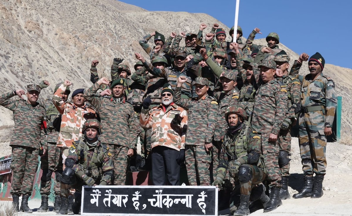 “My Festival Is Where You Are”: PM Visits Soldiers In Himachal On Diwali