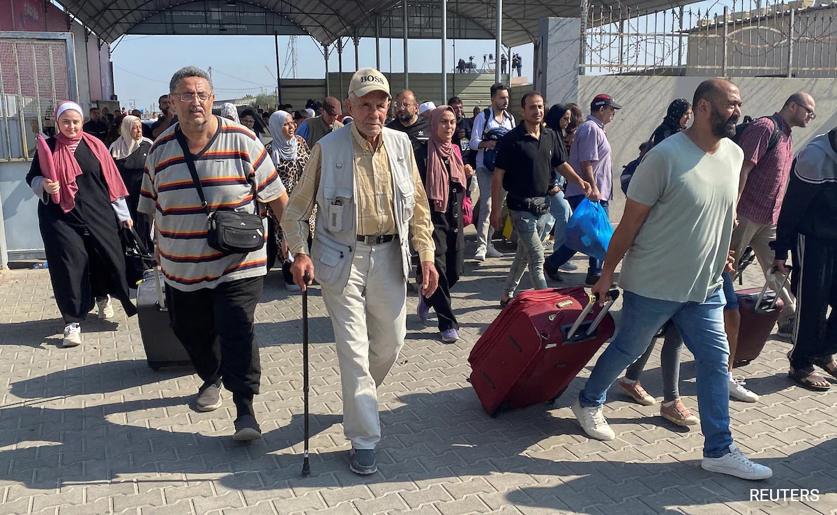 Indian Woman Evacuated From War-Torn Gaza Through Rafah Border Crossing