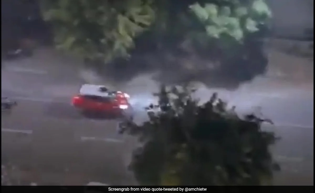 Video: 2 Bursting Crackers Run Over By Car In Noida, Driver Arrested