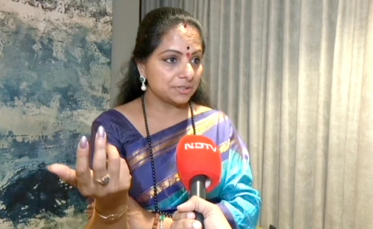 K Kavitha On How Family Responds To Stress Due To Delhi Excise Case Probe