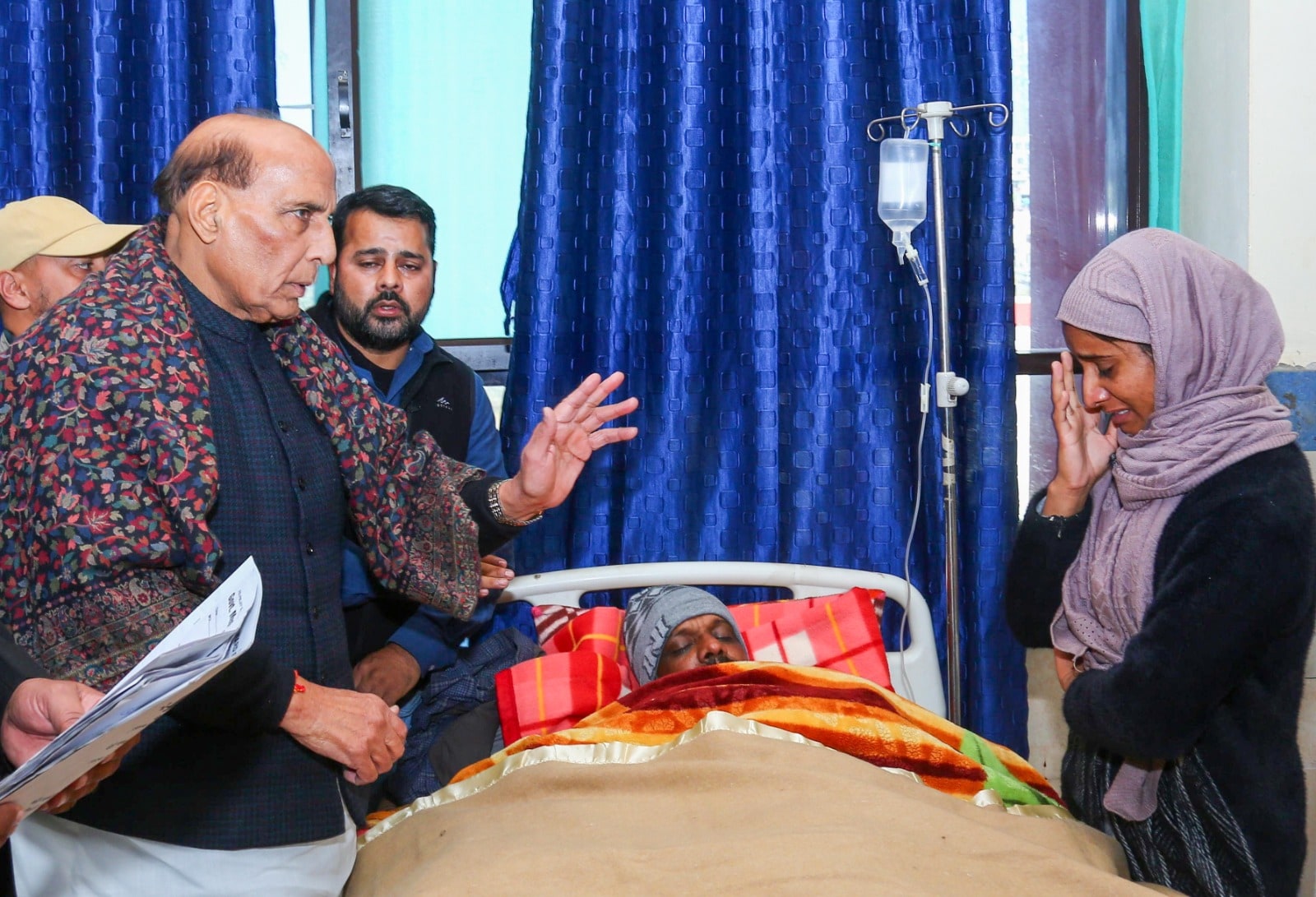 After “No Mistakes” Message To Army, Minister Meets Injured J&K Civilians