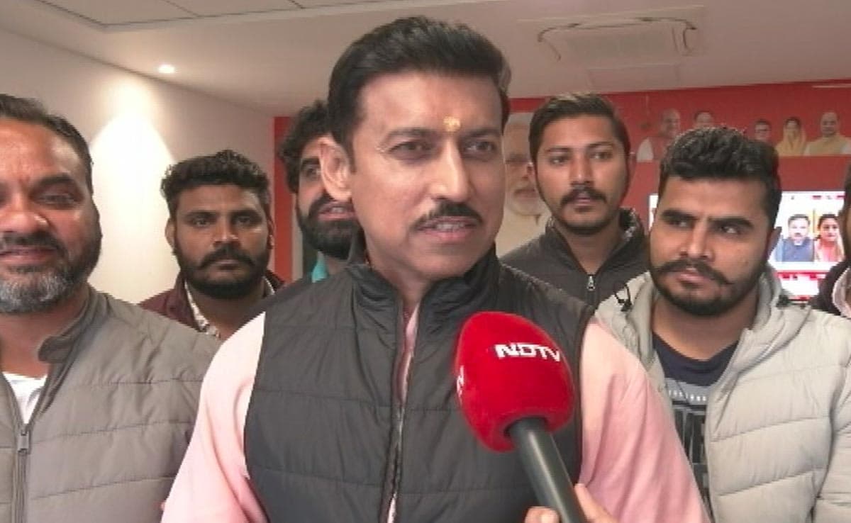 Rajasthan Chief Minister If BJP Wins? What Rajyavardhan Rathore Said