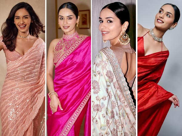 Pics: Manushi Chhillarâs saree looks we all love