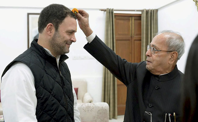 ‘Can’t Distinguish Between AM, PM’: Pranab Mukherjee On Rahul Gandhi Office