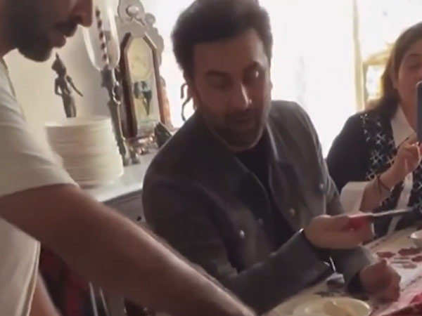 Ranbir Kapoor faces complaint for âœJai Mata Diâ chant in viral Christmas video