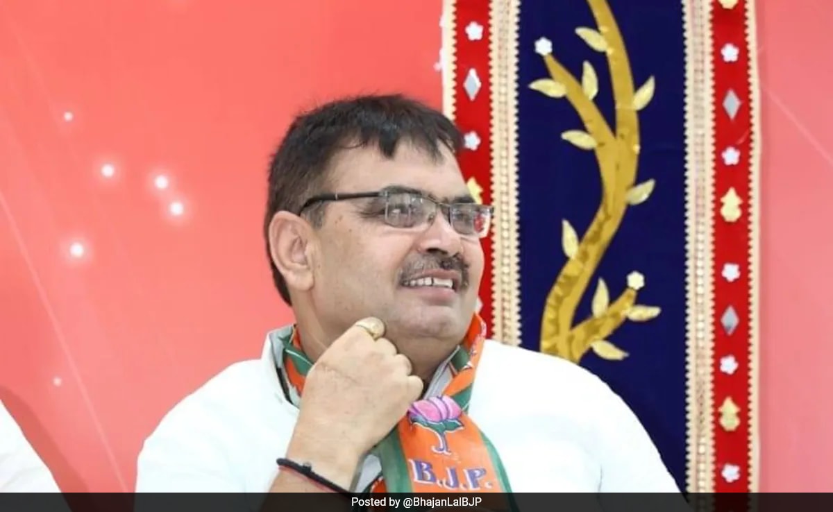 5 Key Points On Bhajanlal Sharma, New Rajasthan Chief Minister