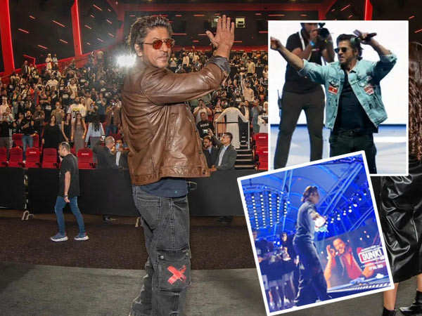 Everything that went down at Shah Rukh Khanâs Dunki promotions in Dubai
