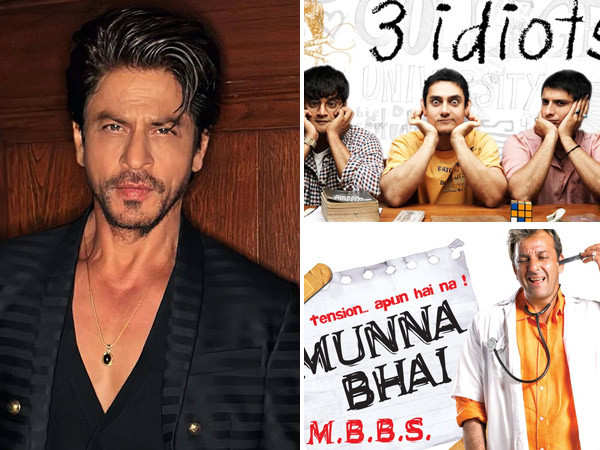 Shah Rukh Khan reveals why he didnât star in Munna Bhai M.B.B.S. and 3 Idiots