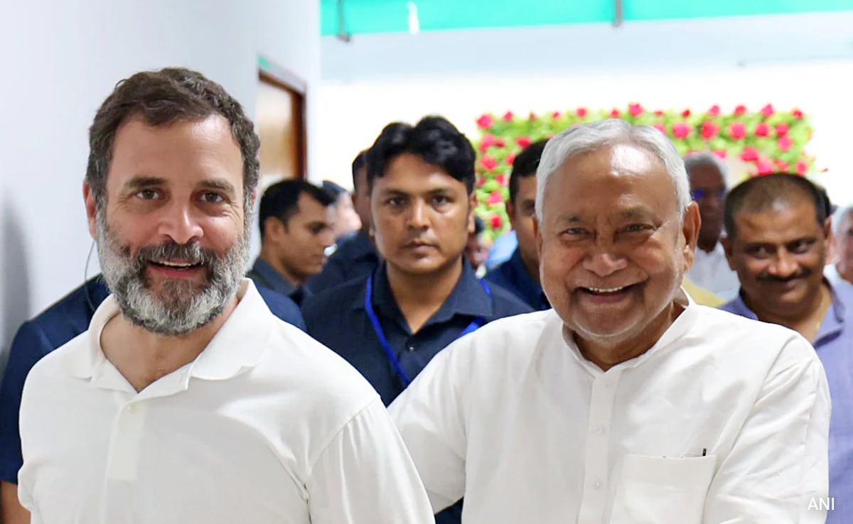 INDIA Ally Nitish Kumar Won’t Join Rahul Gandhi’s Yatra In Bihar: Sources
