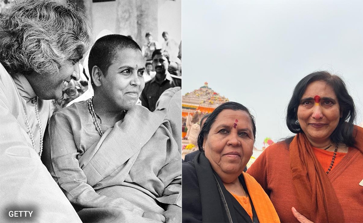 At Ayodhya Today, Blast From Past For 2 Leaders Of Ram Temple Movement