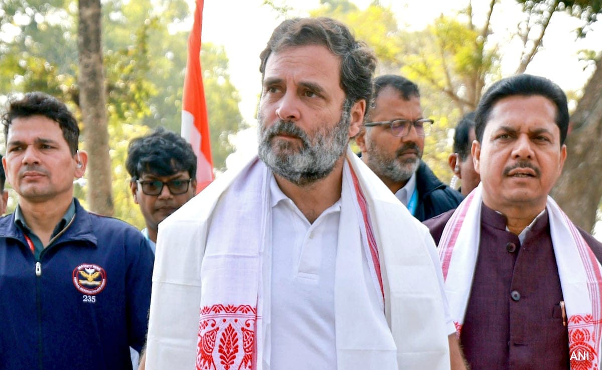 Rahul Gandhi Faces Police Case For “Acts Of Violence” During Yatra In Assam