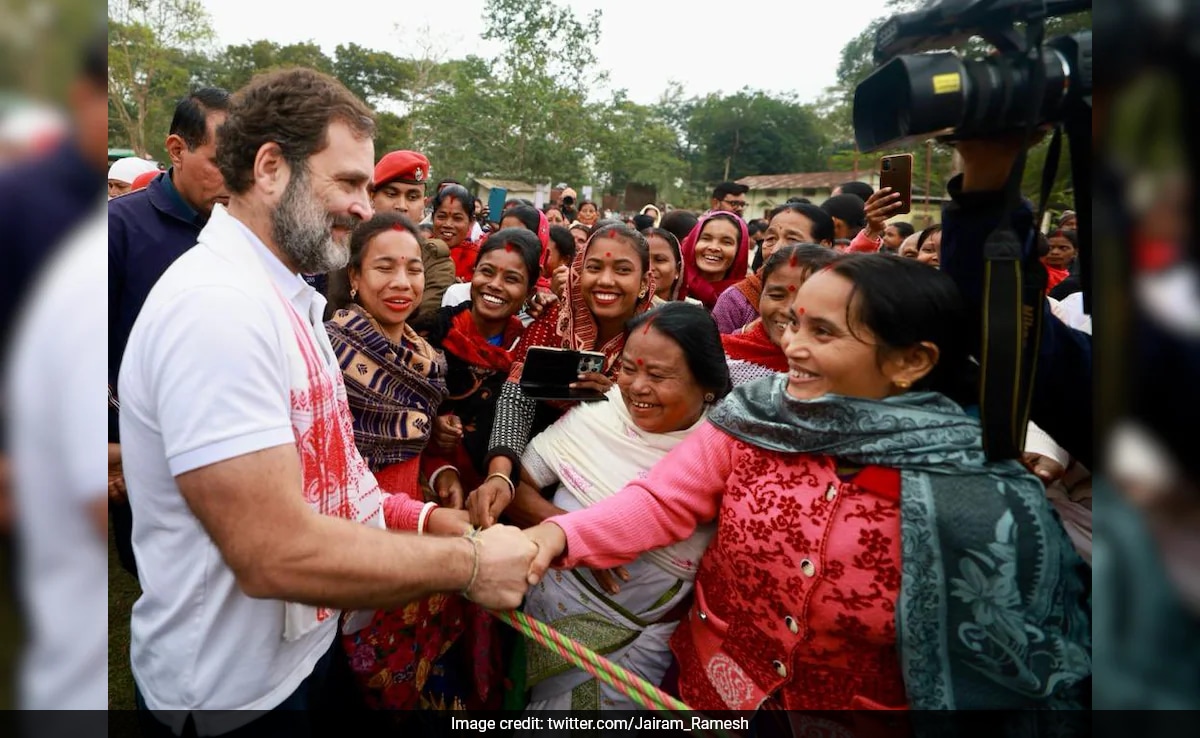 Case Against Rahul Gandhi-Led Yatra Over Route Deviation In Assam