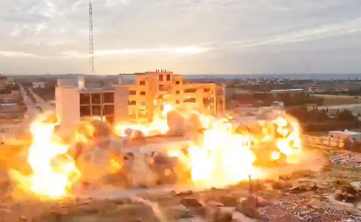 Video: Israel Allegedly Bombs Gaza University, US Asks For Clarity