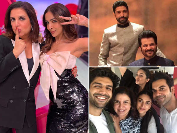 Wishes pour in for Farah Khan and Farhan Akhtar on their birthday: Sonam Kapoor Malaika Arora