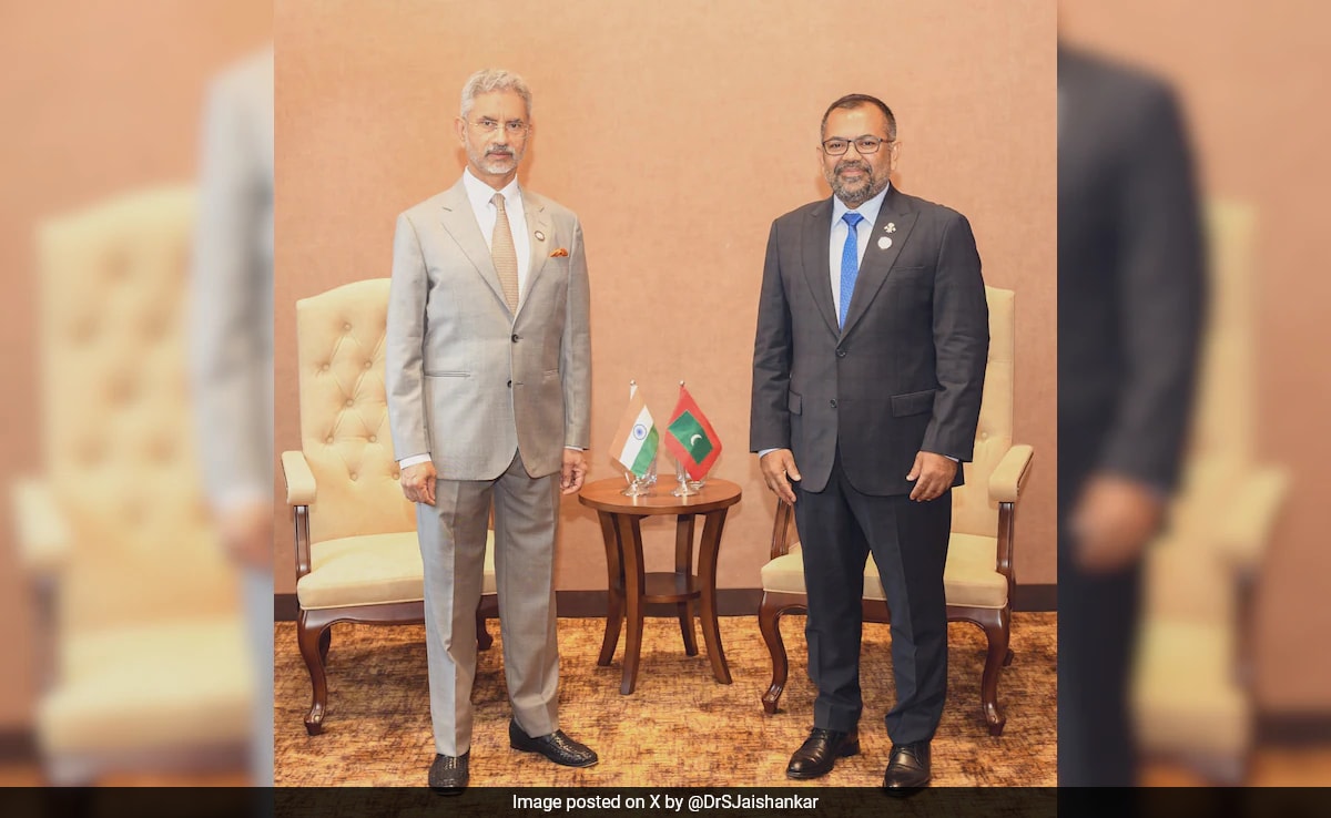 Frank Conversation: S Jaishankar On Meeting Maldivian Counterpart Amid Row
