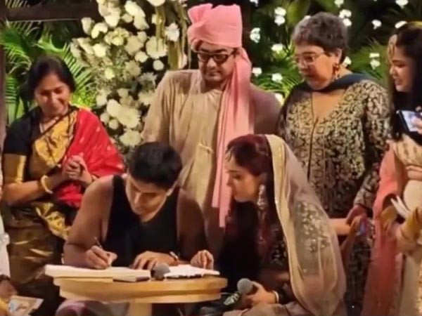 Watch: Aamir Khanâs daughter Ira Khan and Nupur Shikhare are officially married first glimpse out