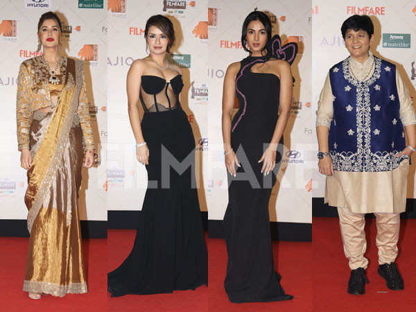 69th Hyundai Filmfare Awards 2024 with Gujarat Tourism: Ashnoor Kaur Nargis Fakhri and others walk the red carpet