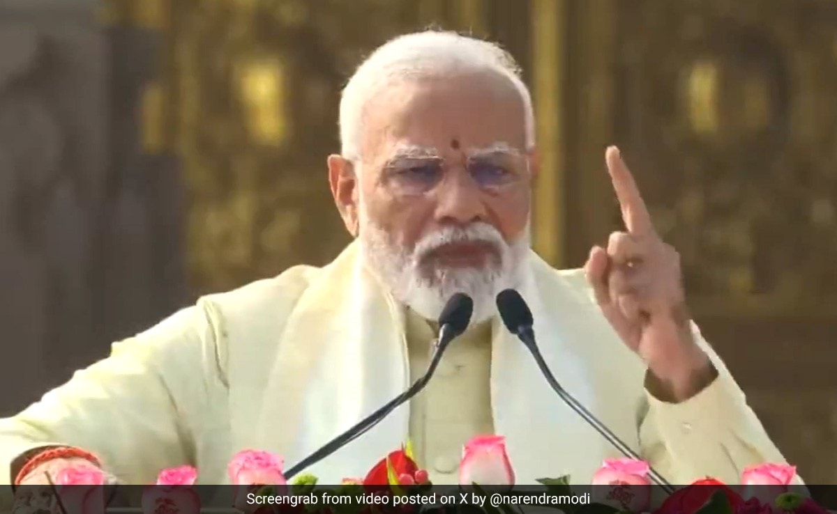 “Would Like To Thank Judiciary” For Ram Temple, Says PM Modi