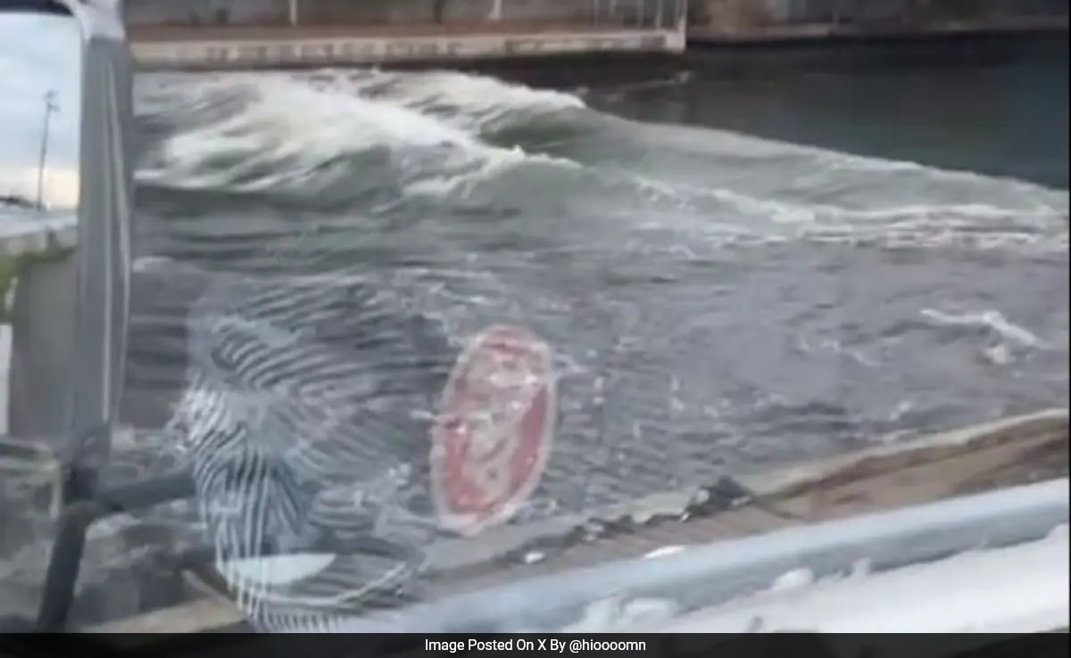 Video: First Tsunami Hits Japan City, Residents Brace For “Onslaught”