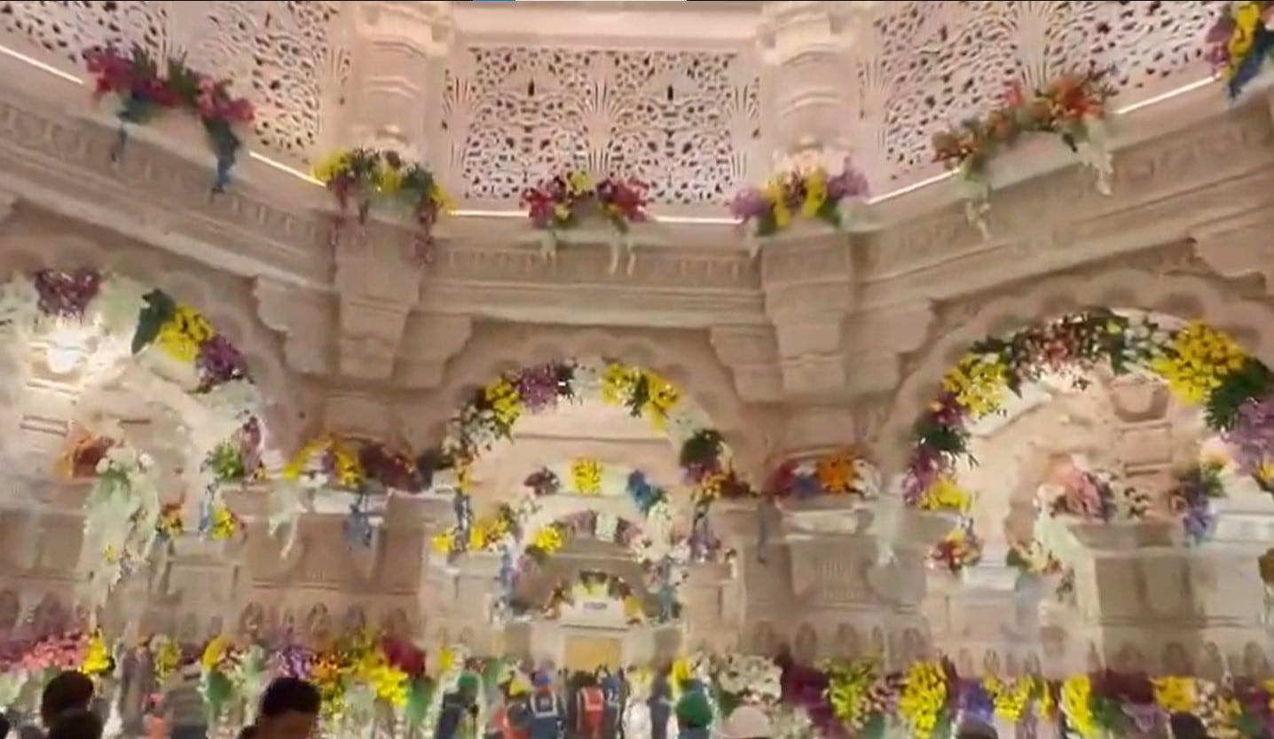 Watch: Sneak Peek Into Ayodhya’s Ram Temple Ahead Of Grand Opening