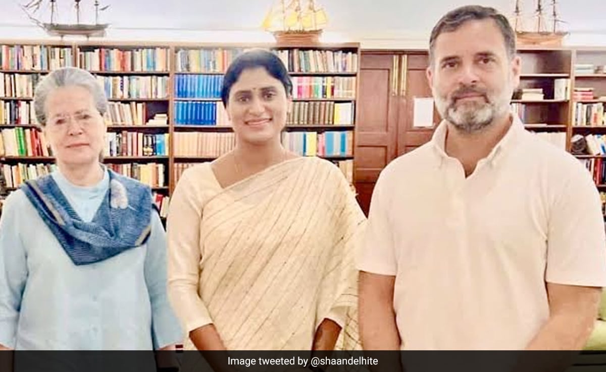 Jagan Reddy’s Sister YS Sharmila To Join Congress
