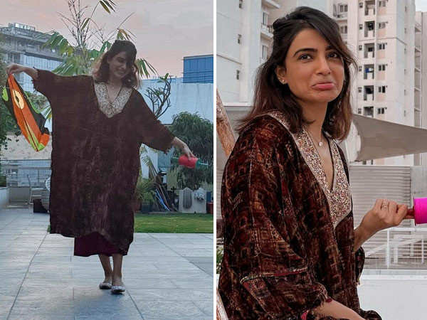 Samantha offers a glimpse of her Makar Sankranti celebrations. See pics: