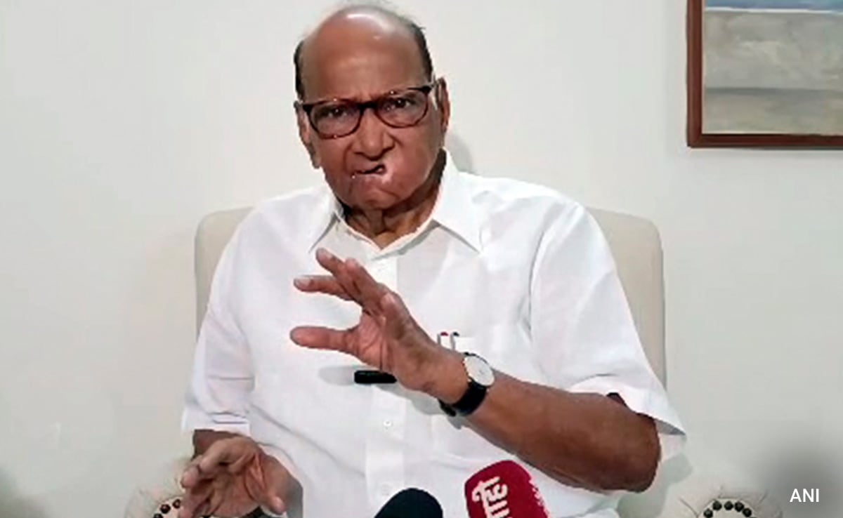 Poll Body “Snatched” Party From Hands Who Founded It: Sharad Pawar